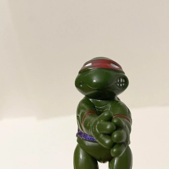 Vintage Teenage Mutant Ninja Turtles Raphael Hugger Pencil Topper TMNT - Picture 15 of 16